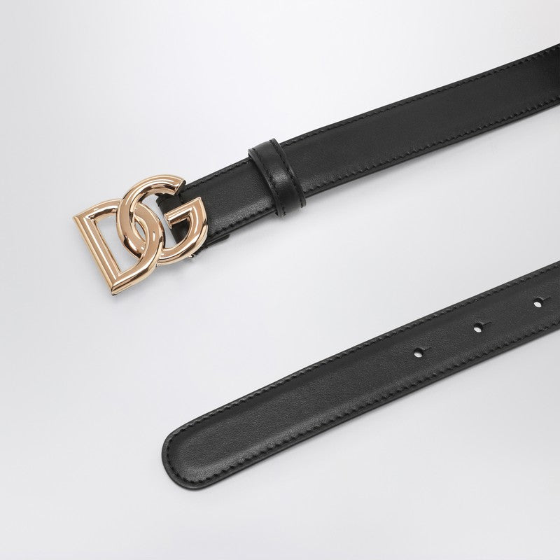 Dolce & Gabbana Dolce&Gabbana Black logo buckle belt BE1447AW576P_DOLCE-80999