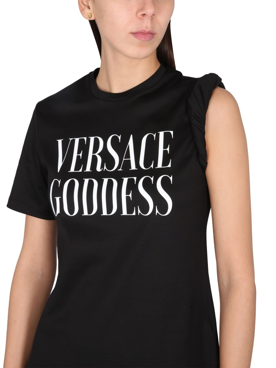 VERSACE GODDESS T-SHIRT 10082891A065291B000