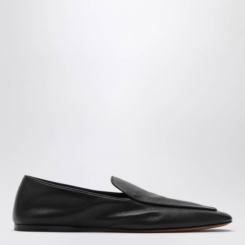 The Row Black leather Awar loafer F1559L59P_THERO-BLK