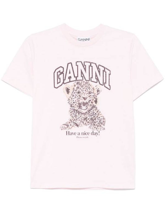 GANNI T-shirts and Polos Pink T4161868