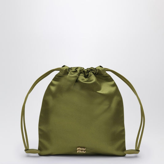 MIU MIU Green duchesse pouch 5NG0102CTBP_MIU-F077G