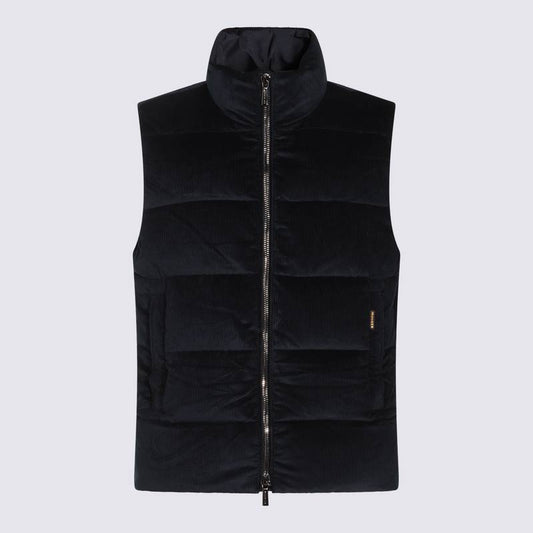 MooRER Vest Blue MOUGL100121VHU0498