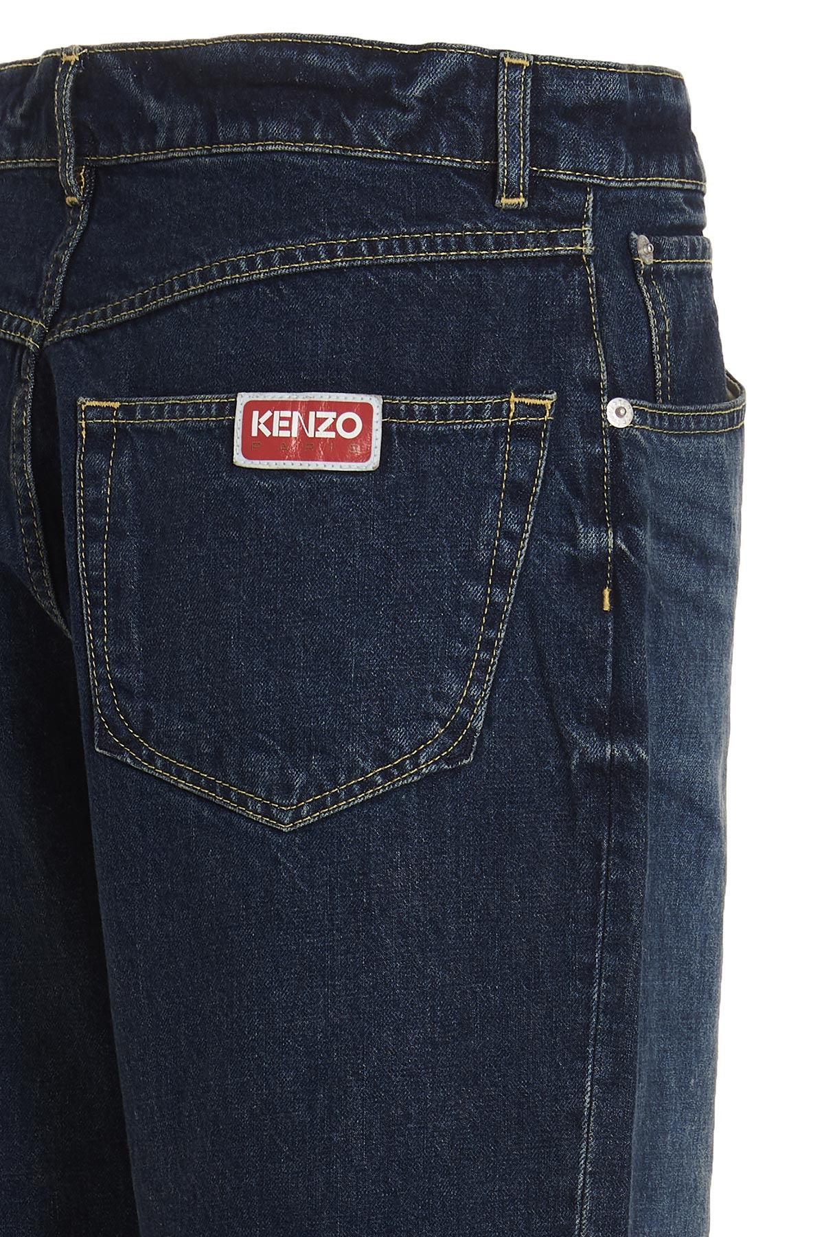 KENZO 'DARKSTONE SUISEN RELAXED’ JEANS FD55DP4066B2DD