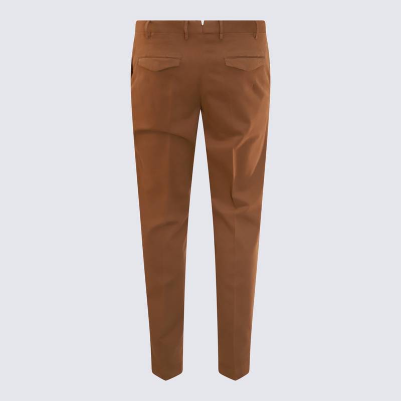 PT TORINO Trousers Brown COATMAZ00CL1NU46Y100