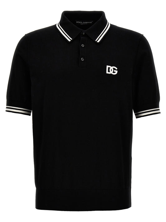 Dolce & Gabbana Polo black GXZ02ZJBCBZN0000