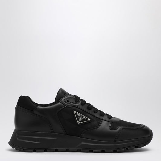 Prada Black leather and Re-Nylon high sneaker 2EE390G0003LNWP_PRADA-F0002