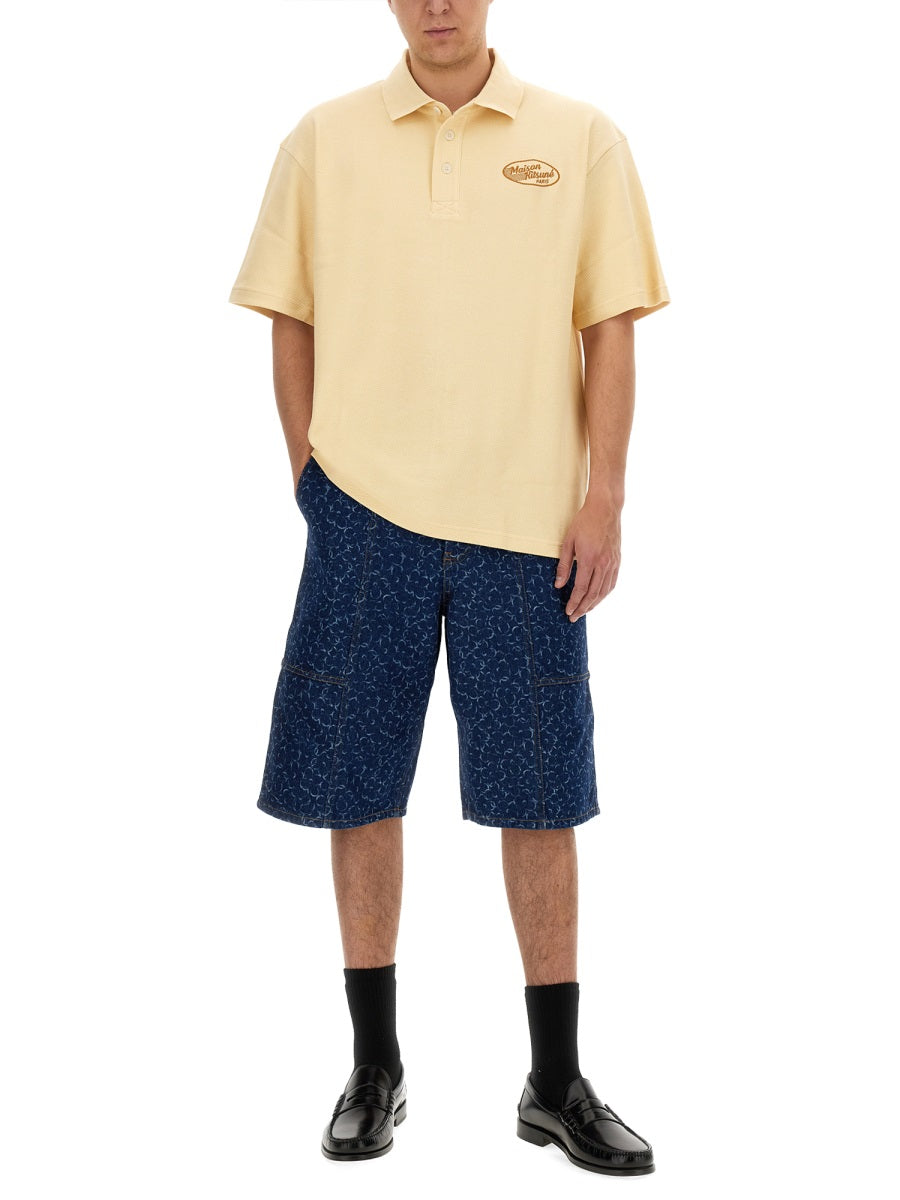 Maison Kitsuné OVERSIZE POLO. MM00205KJ0128P706