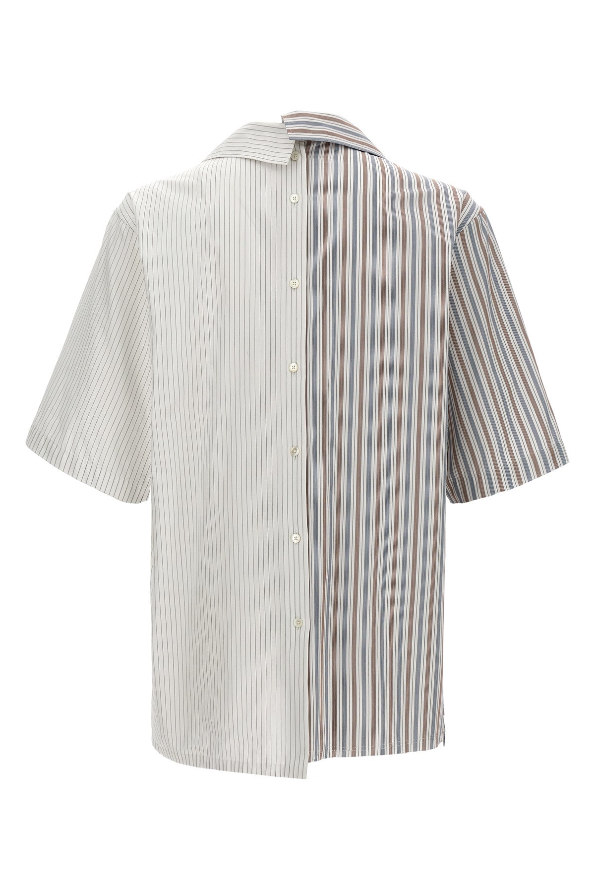 LANVIN ASYMMETRIC STRIPED SHIRT RMSI00145851P24654