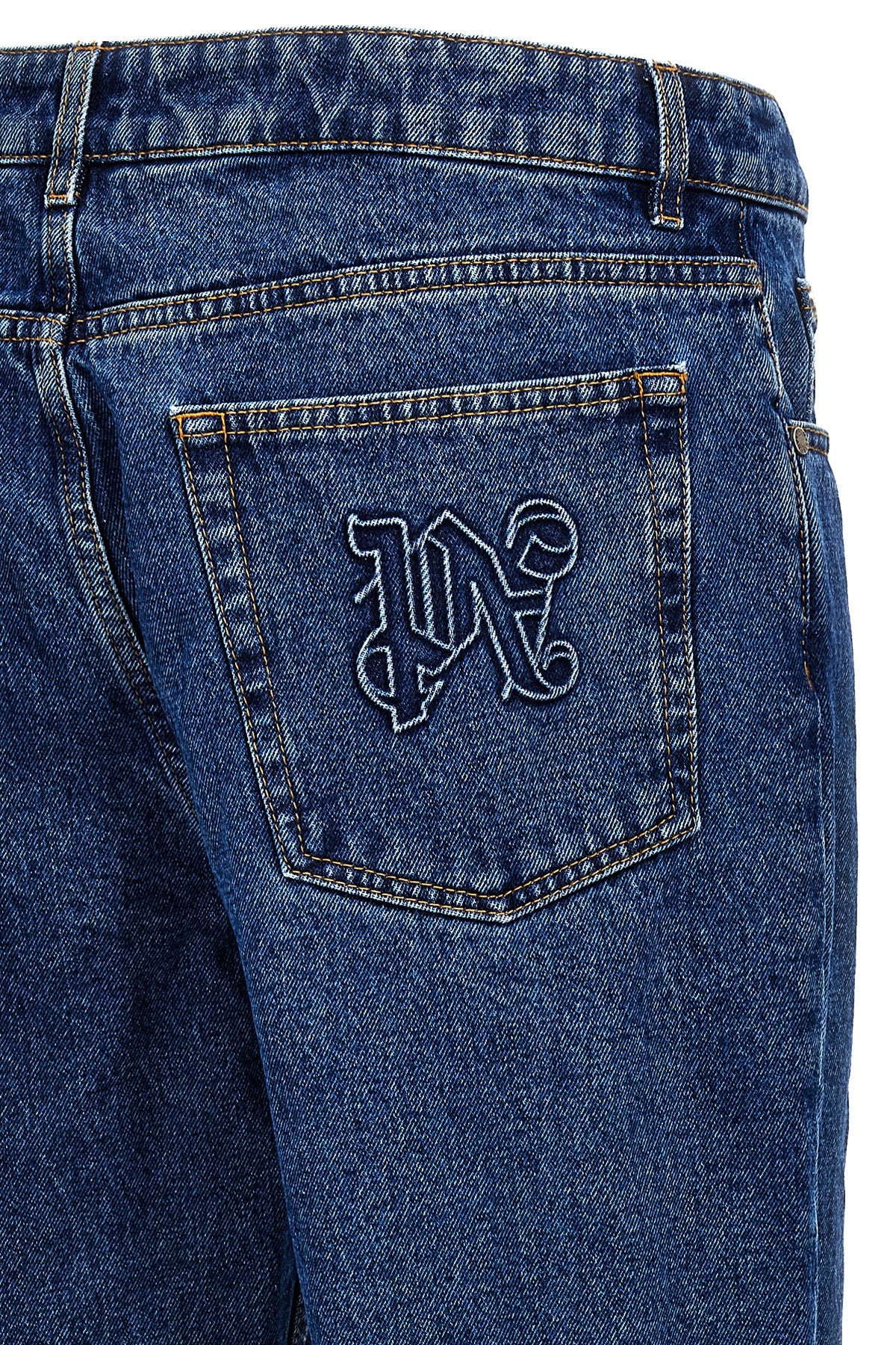 Palm Angels 'LW MONOGRAM' JEANS PMYA039R24DEN00140104010