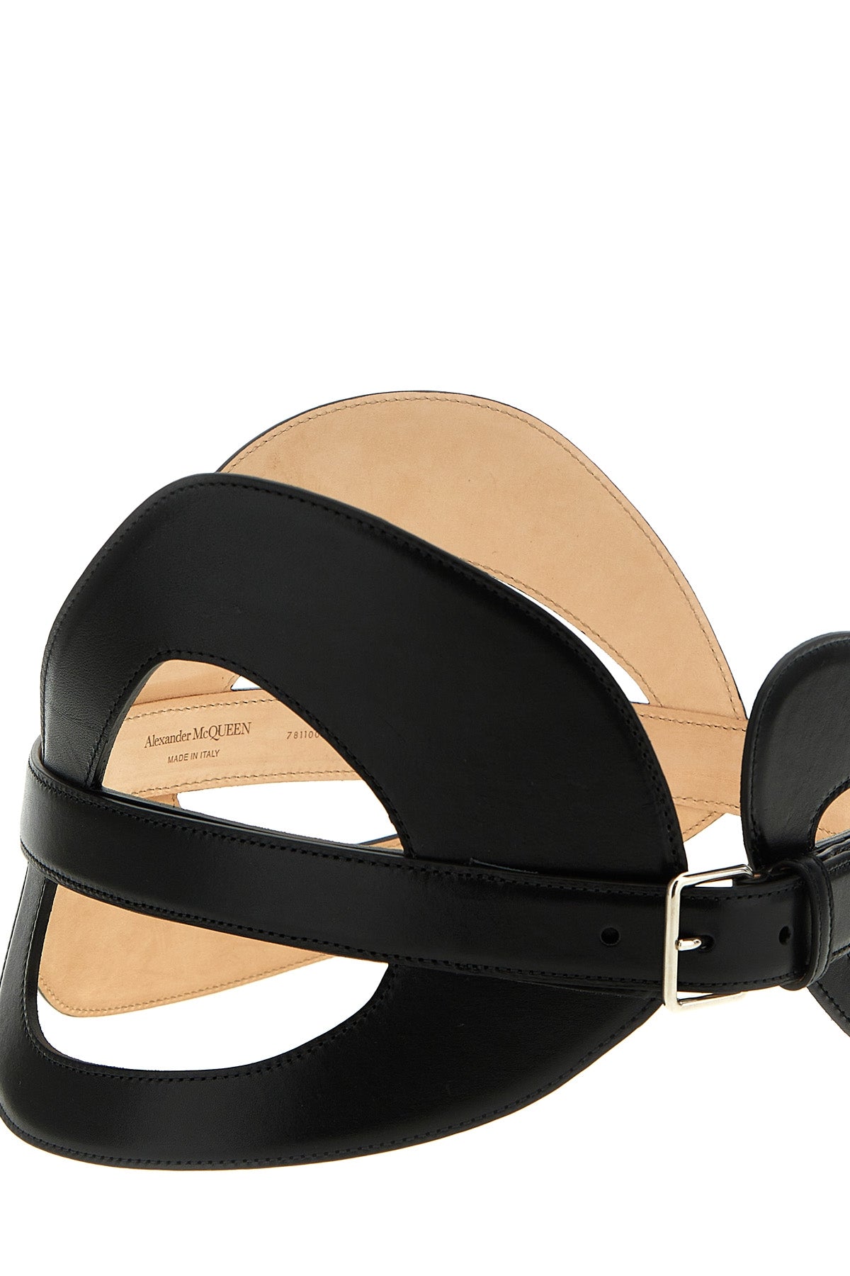 Alexander McQUEEN 'CURVED' BELT 7811001AARQ1000