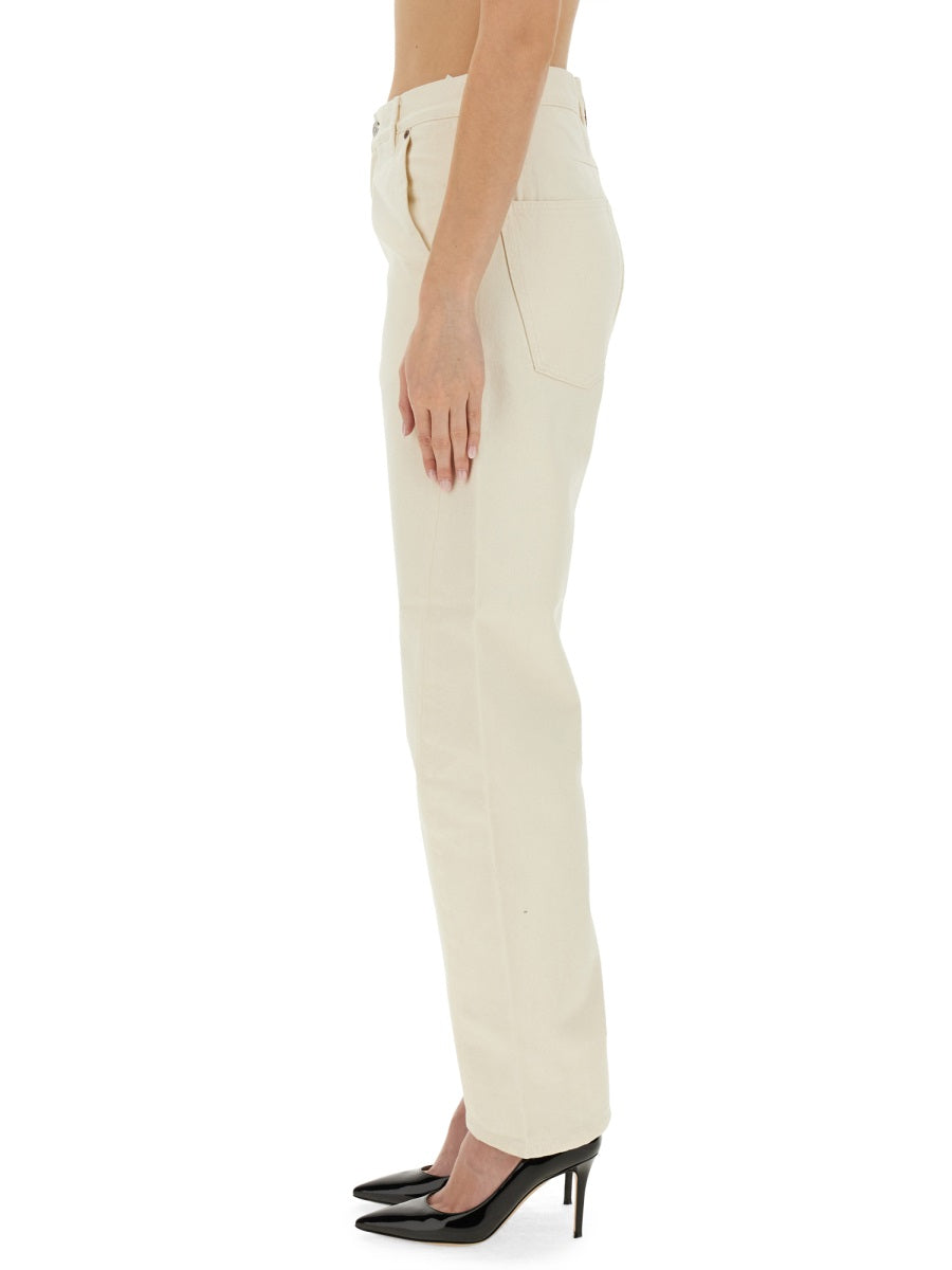 VICTORIA BECKHAM RELAXED FIT JEANS 1124DJE005211CRAWECRU