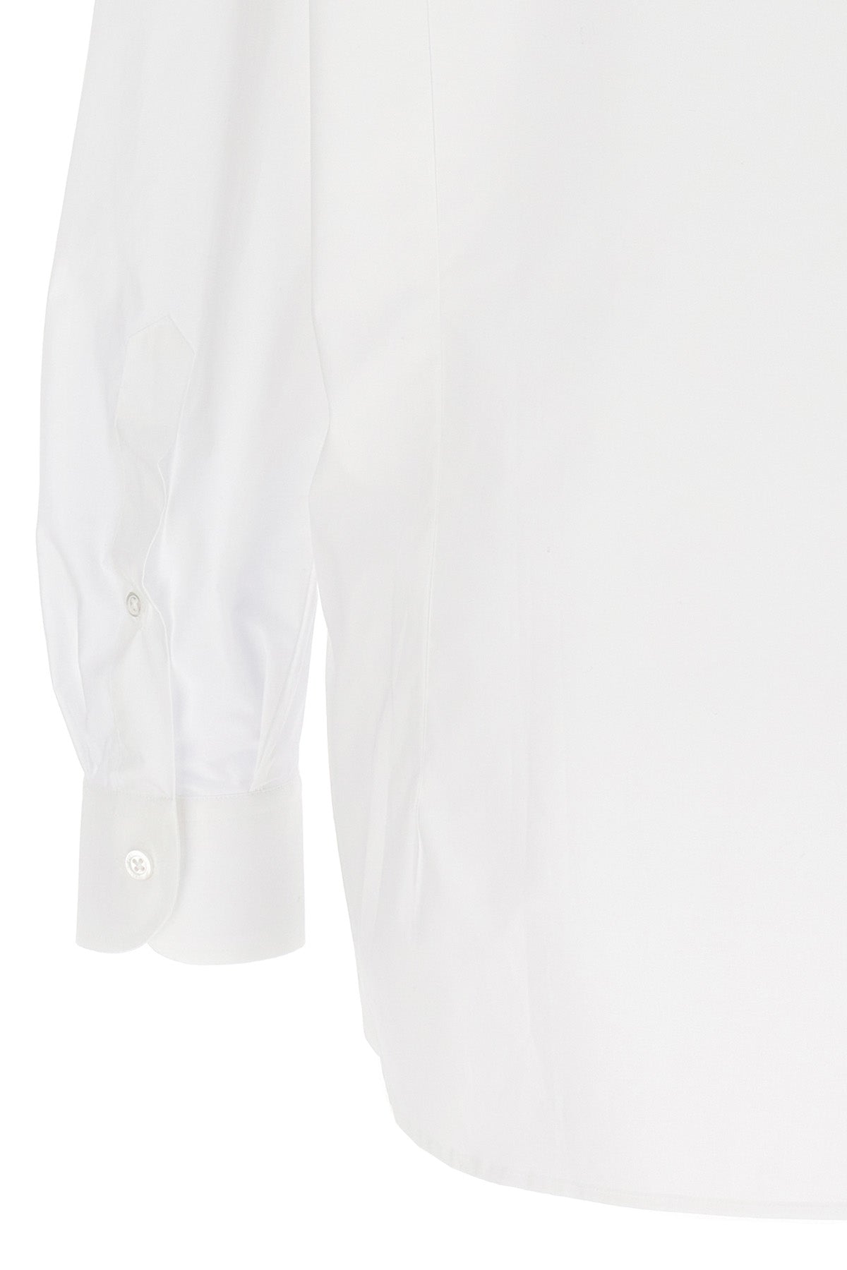 RAF SIMONS MESH INSERT SHIRT 231W2561010