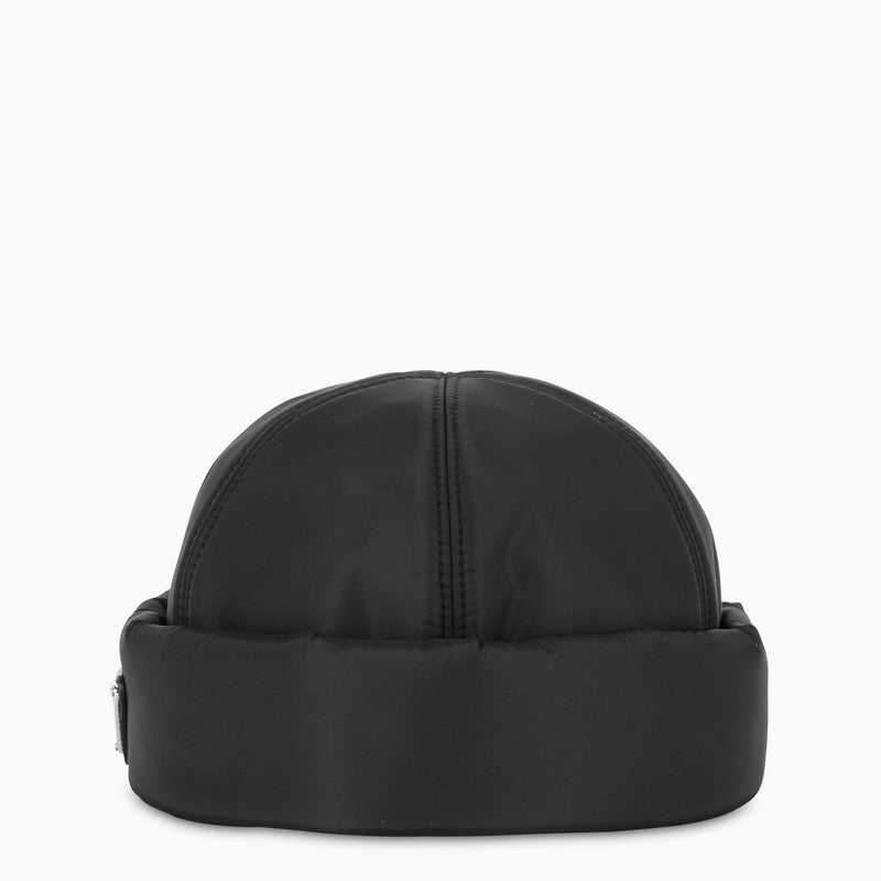 Prada Black nylon hat 2HC1682DV4J_PRADA-F0002