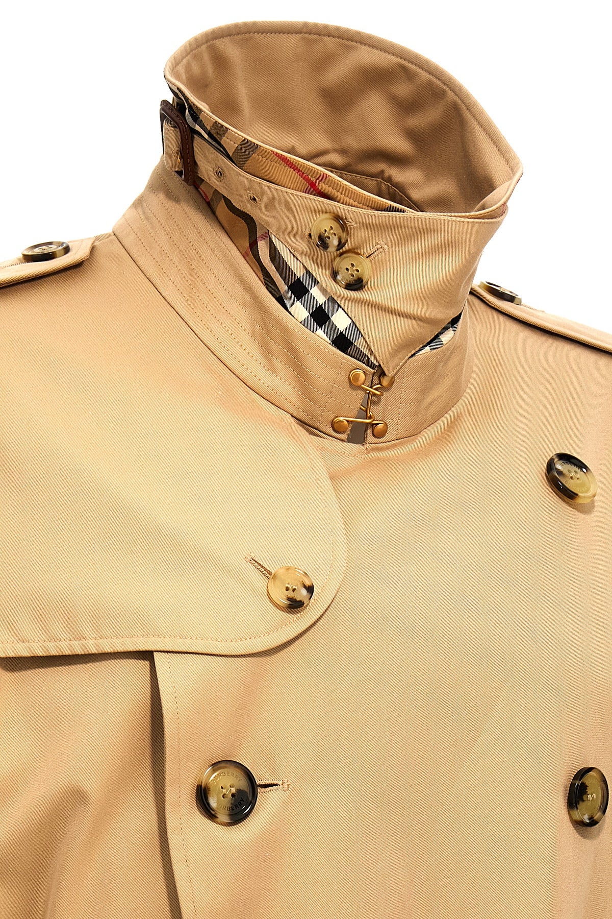 Burberry 'KENSINGTON' TRENCH COAT 8079385HONEY