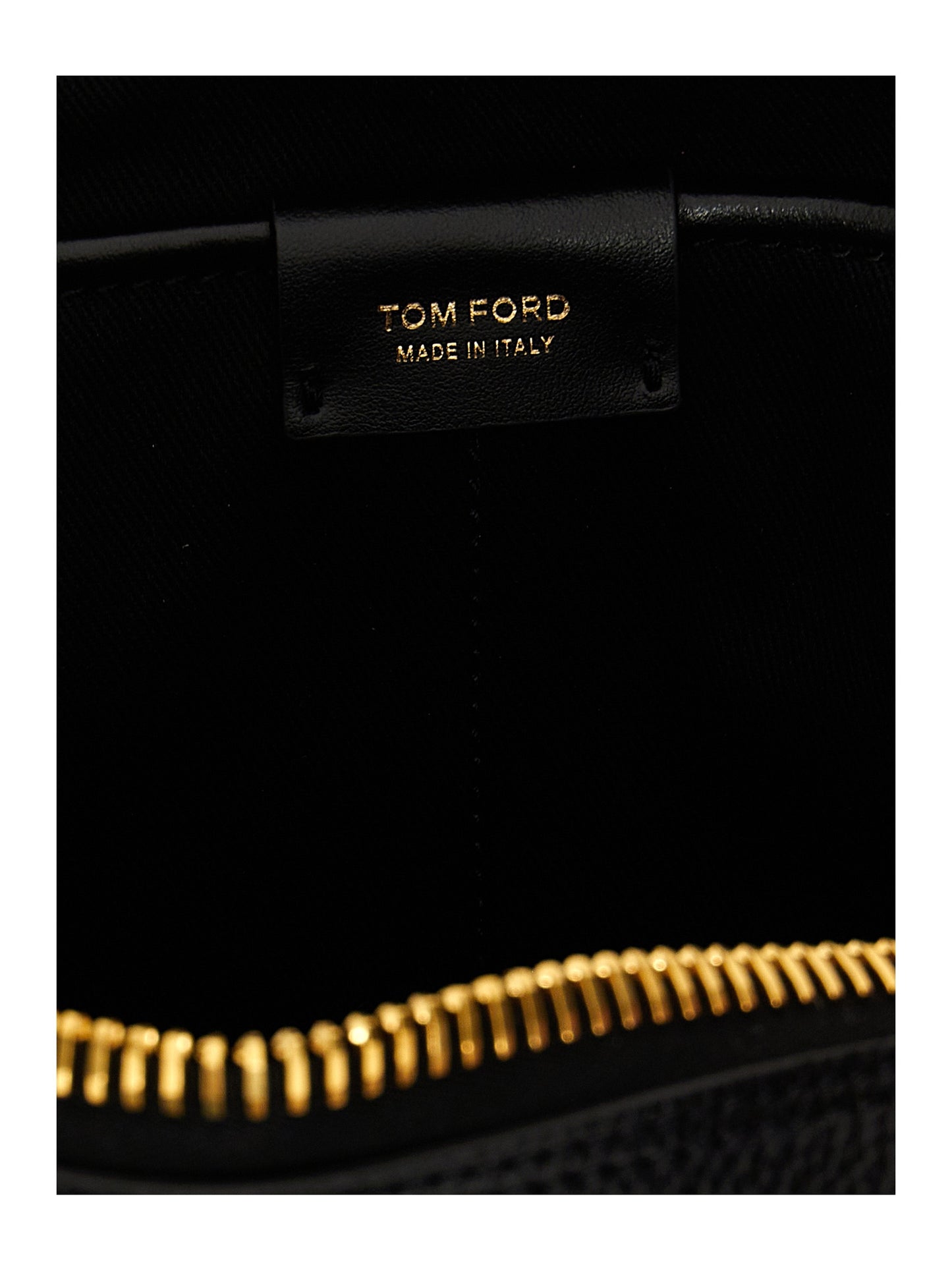 TOM FORD LOGO LEATHER BEAUTY CASE Y0301LCL213G1N001