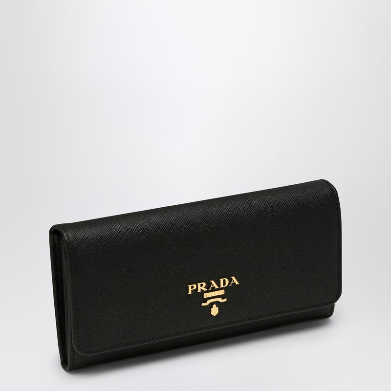 Prada Black/gold Saffiano wallet 1MH132QWAP_PRADA-F0002