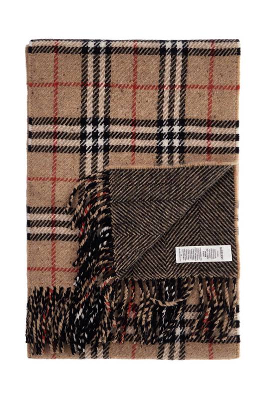 Burberry ered reversible wool and cashmere scarf 8099014B9719