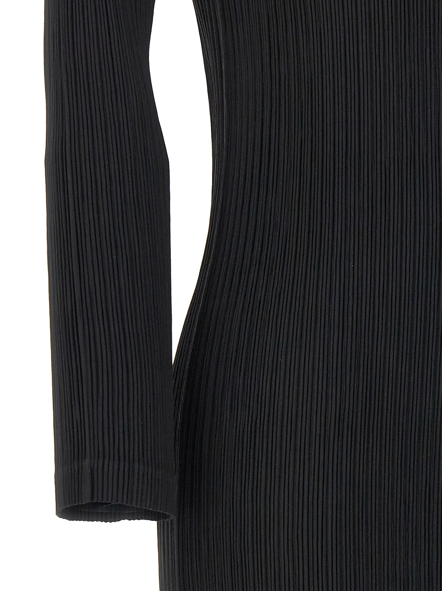 ISSEY MIYAKE 'HATCHING PLEATS' DRESS IM46FH60615