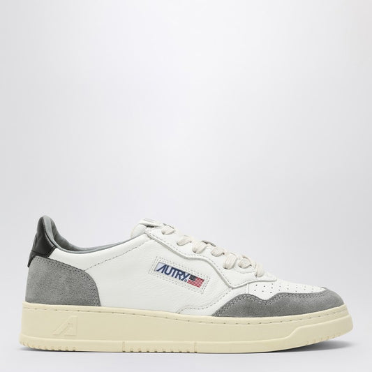 AUTRY Medalist sneakers in grey/white leather and suede AULWGS23P_AUTRY-GS23