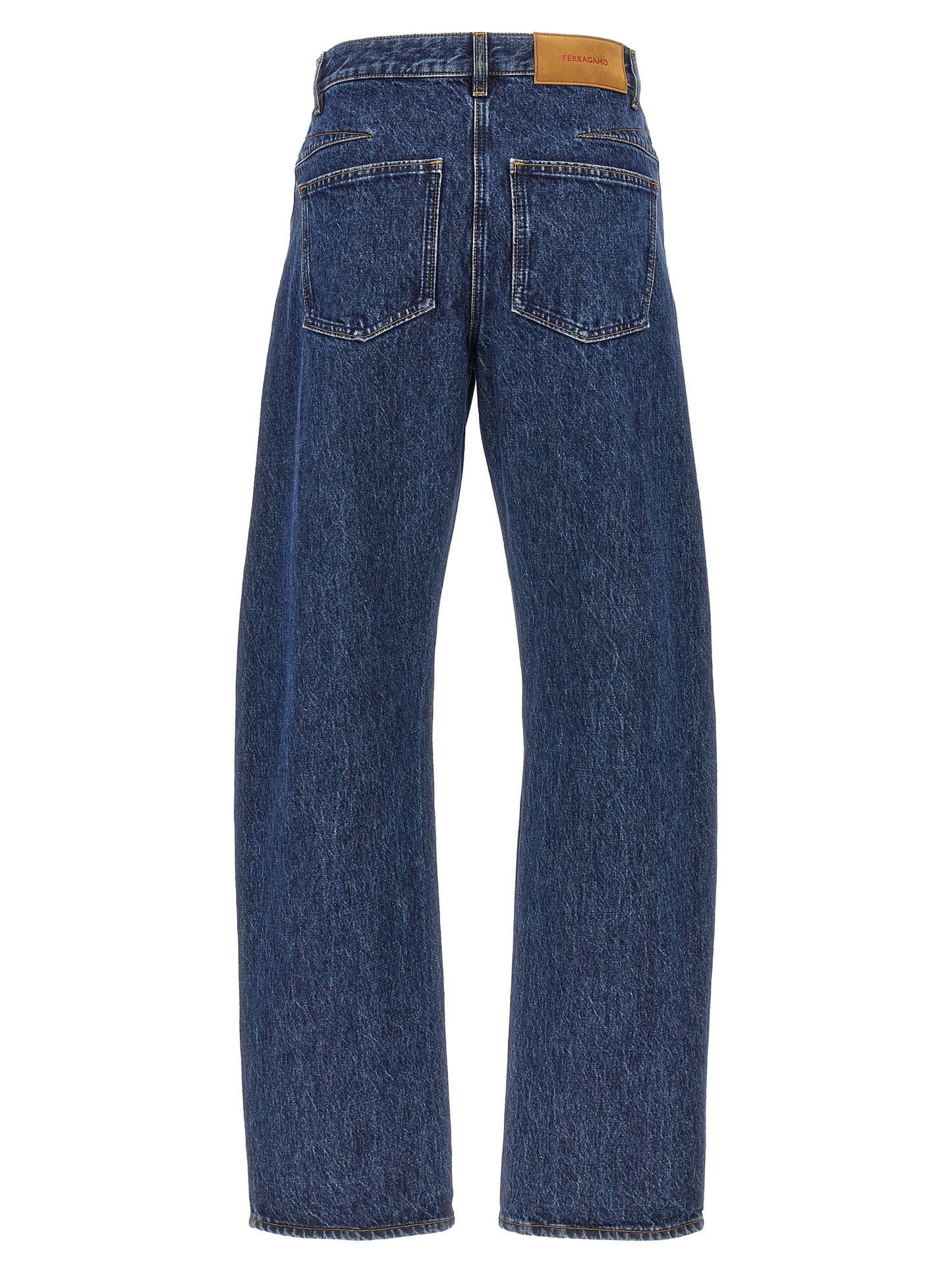 FERRAGAMO 'MARMORIZZATO' JEANS 775940MARMORIZZATO