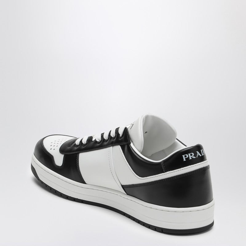 Prada Whitte/Black leather trainer Downtown 2EE364D0013LKGQ_PRADA-F0T8F