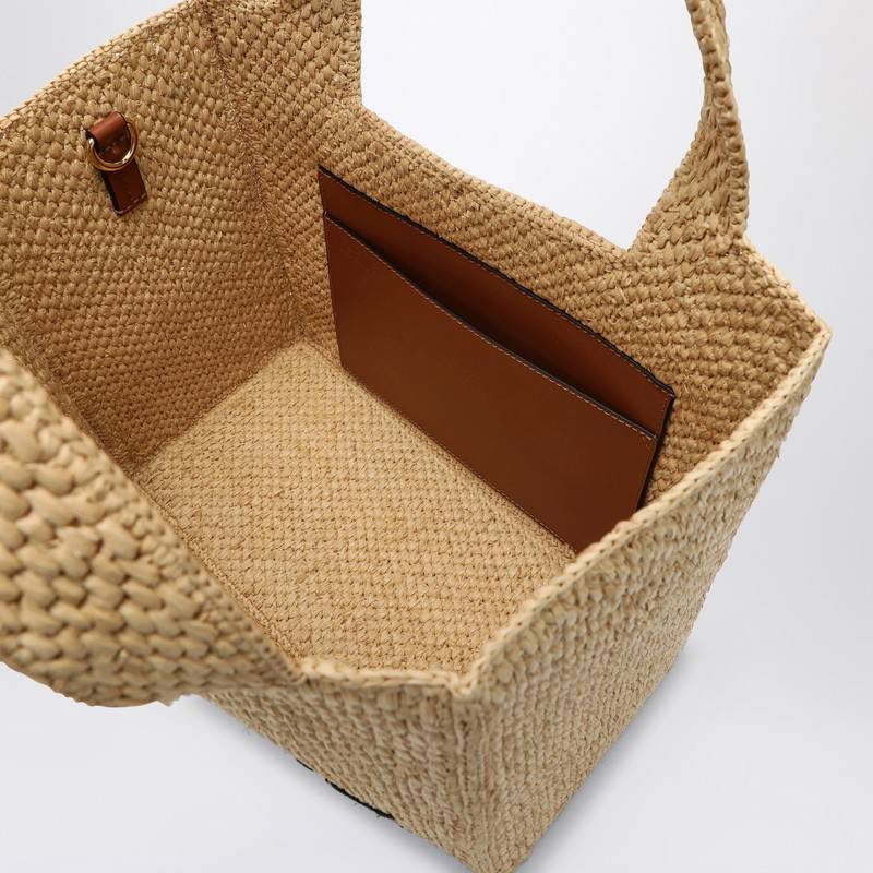 LOEWE Font large Natural raffia bag A685B61X05NFQ_LOEW-2123