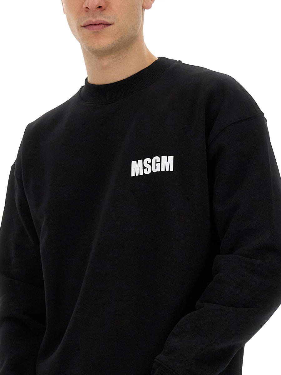 MSGM SWEATSHIRT WITH LOGO 3640MM12924700199