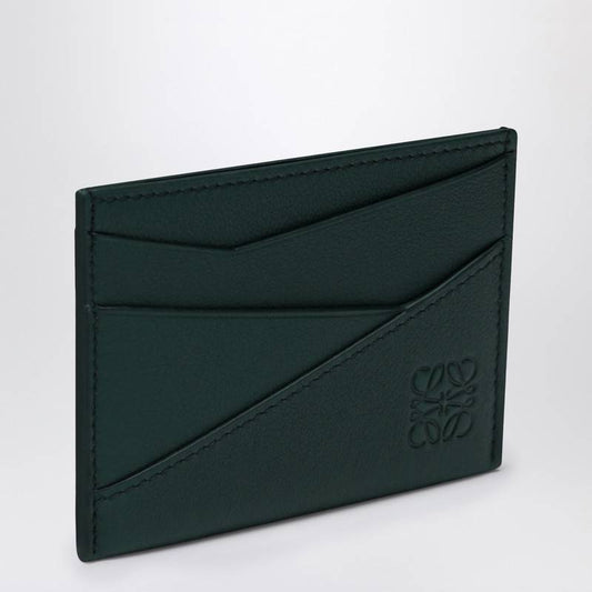 LOEWE Puzzle green calfskin card case C510Q77X02LEQ_LOEW-6580