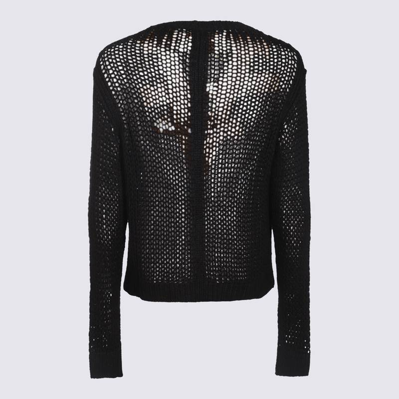 Rick Owens Sweaters Black RU02D6660KWSSE09