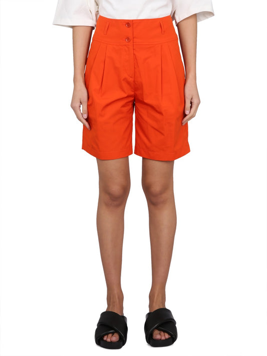 ASPESI COTTON POPLIN SHORTS 0208D30785022