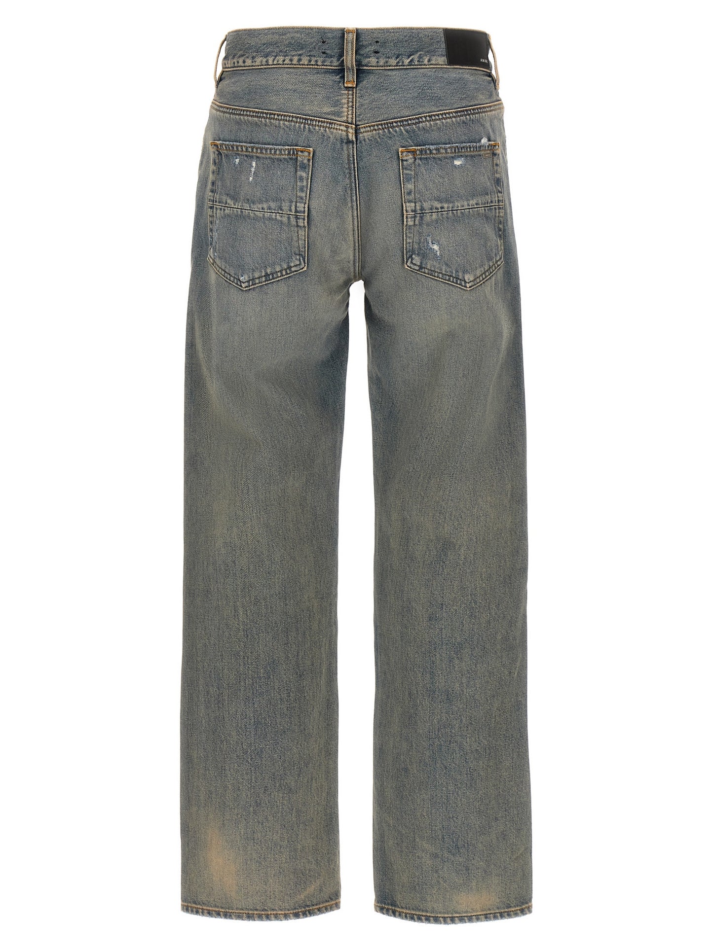 AMIRI 'BANDANA REPAIR' JEANS AMDNGH1027ANTIQUEINDIGO