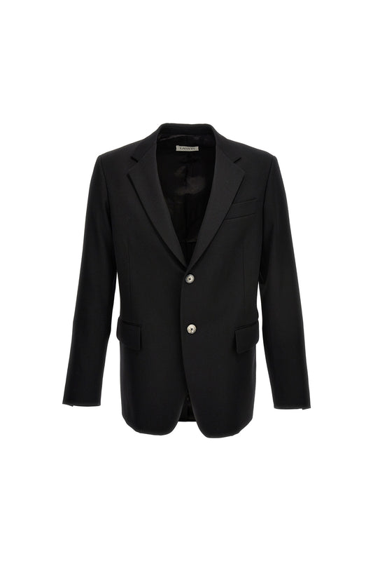 LANVIN WOOL SINGLE BREAST BLAZER JACKET RMJA00174885P2310