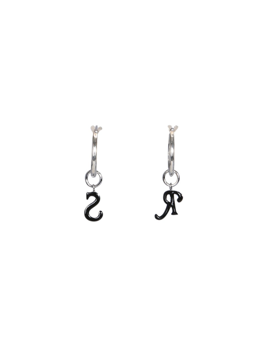 RAF SIMONS LOGO EARRINGS 221-977450000099