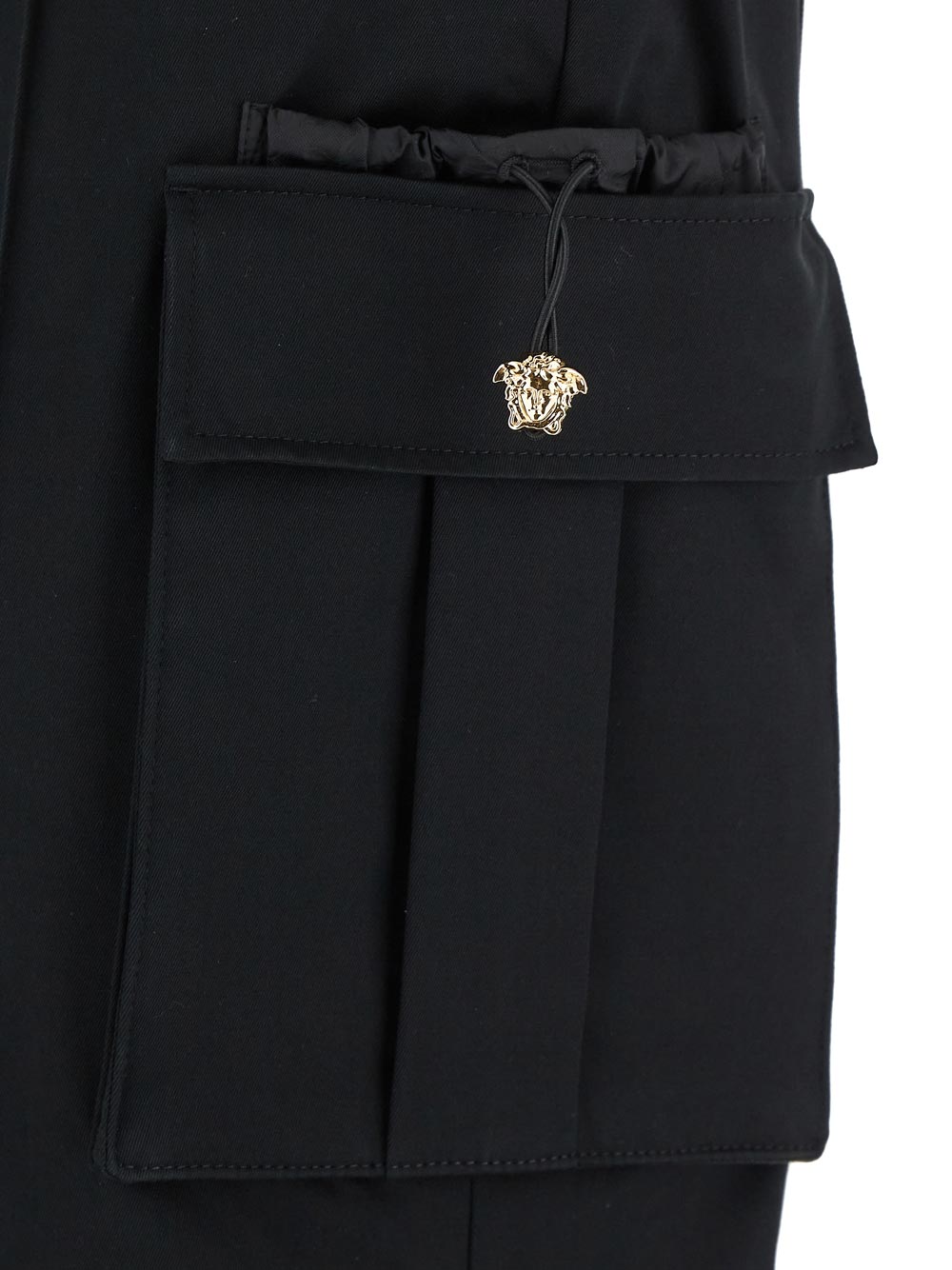 VERSACE Trousers Nero 10139991A099501B000