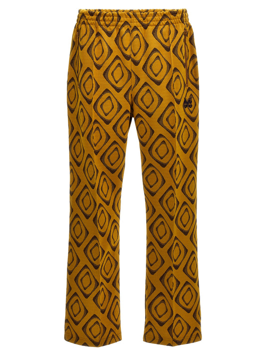 Needles FANCY PRINT JOGGERS OT225DMUSTARD