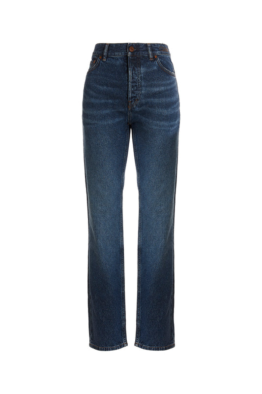 Chloé EMBROIDERED LOGO JEANS CHC23SDP5015640X