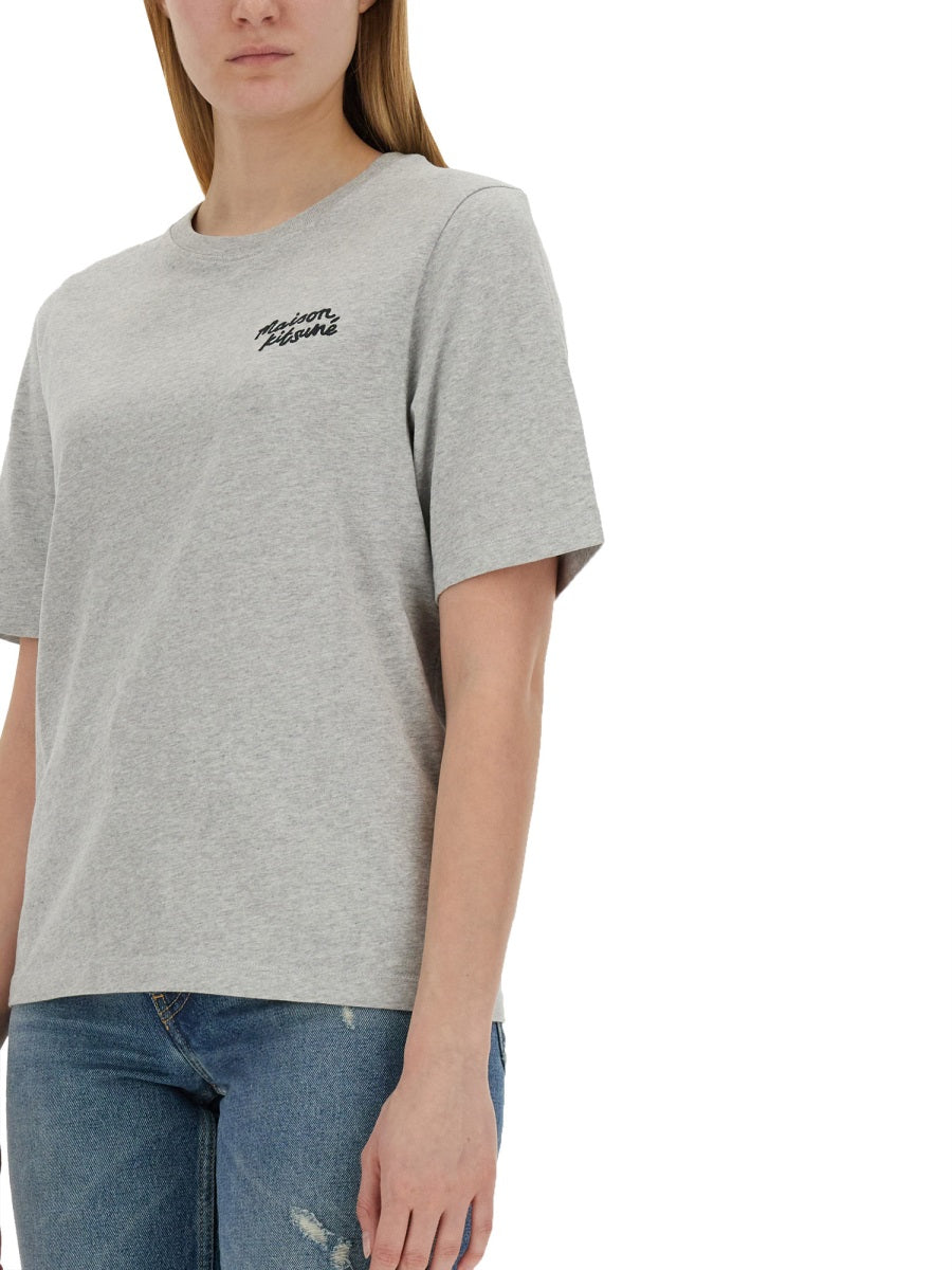 Maison Kitsuné T-SHIRT WITH LOGO MW00126KJ0119H120