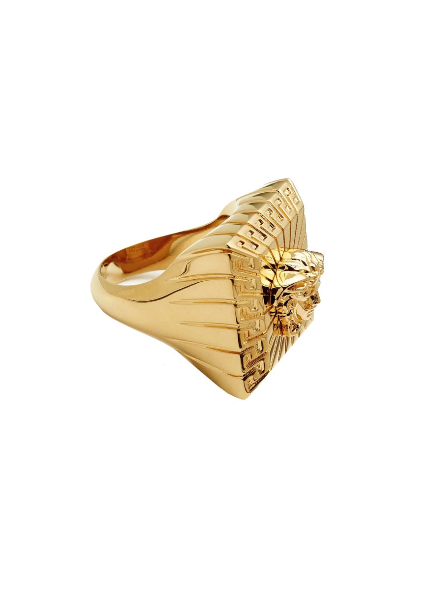 VERSACE SQUARE MEDUSA RING 10053601A006203J000