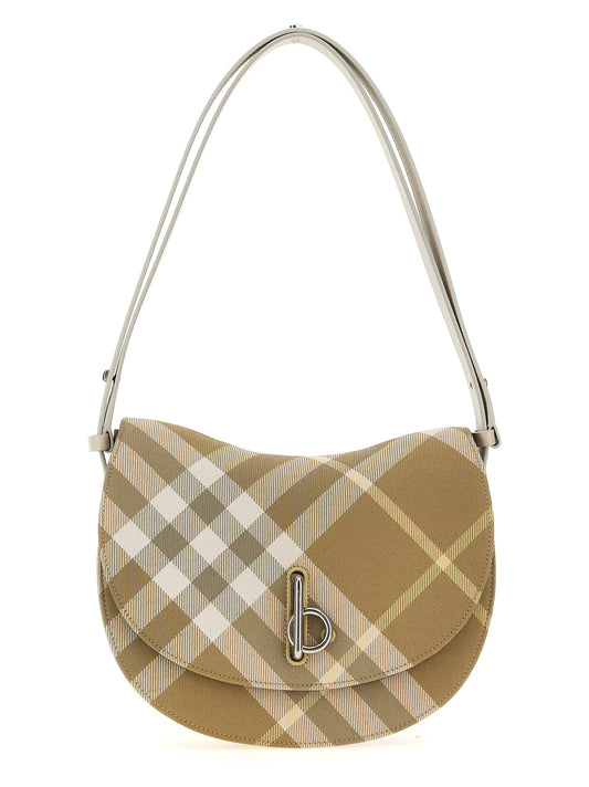 Burberry 'ROCKING HORSE' MEDIUM SHOULDER BAG 8081350FLAX