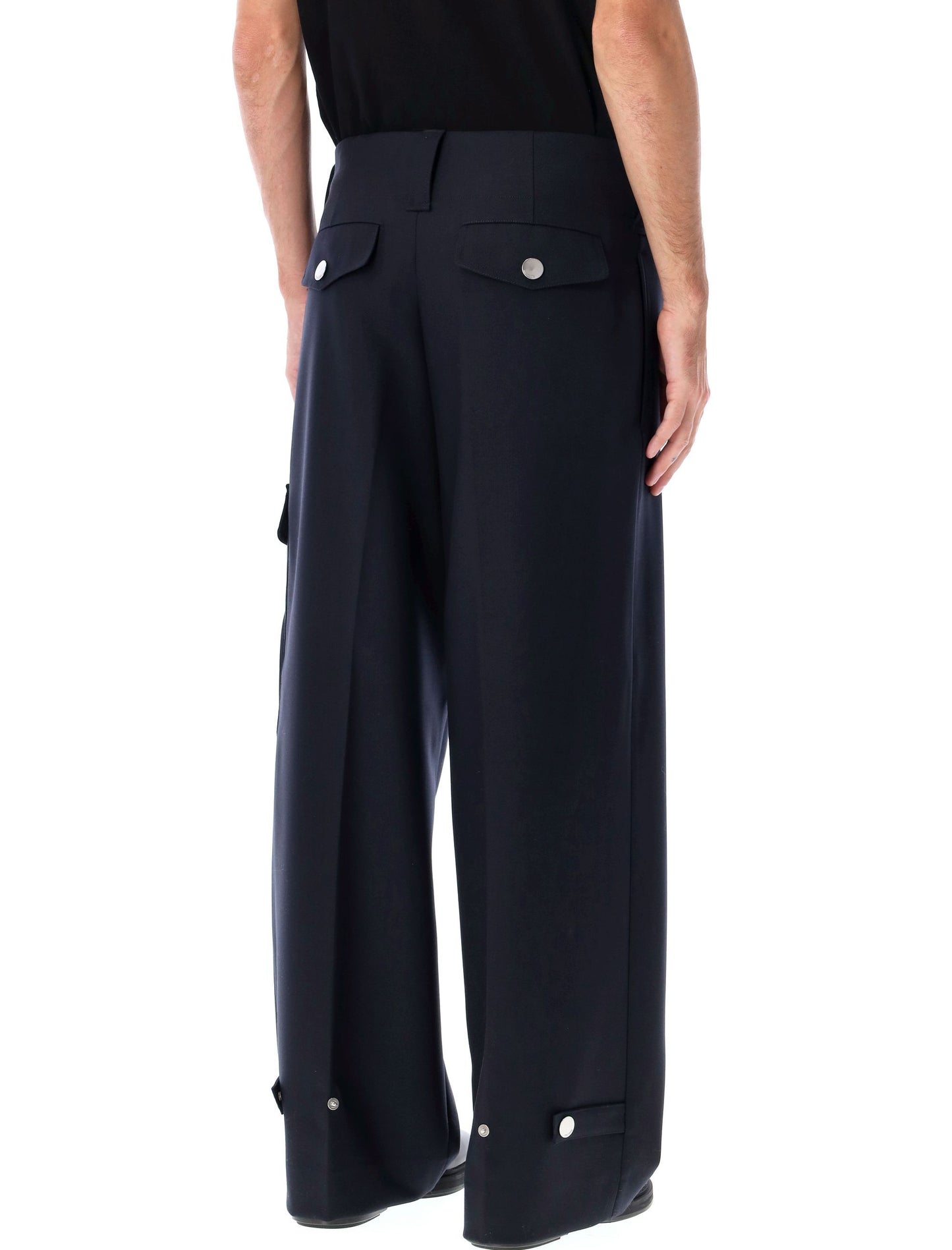 AMI Paris Trousers Blue HTR513WV00534011