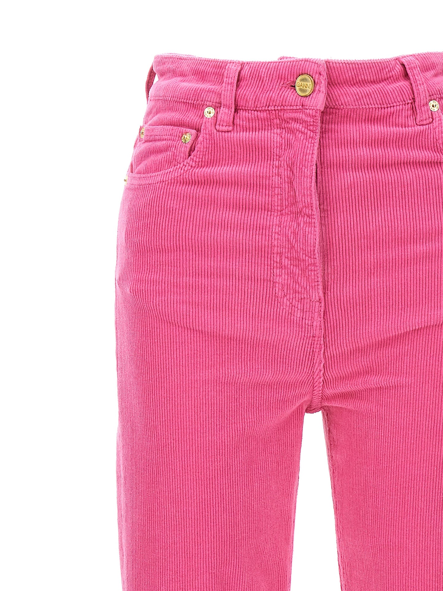 GANNI CORDUROY TROUSERS F8800787