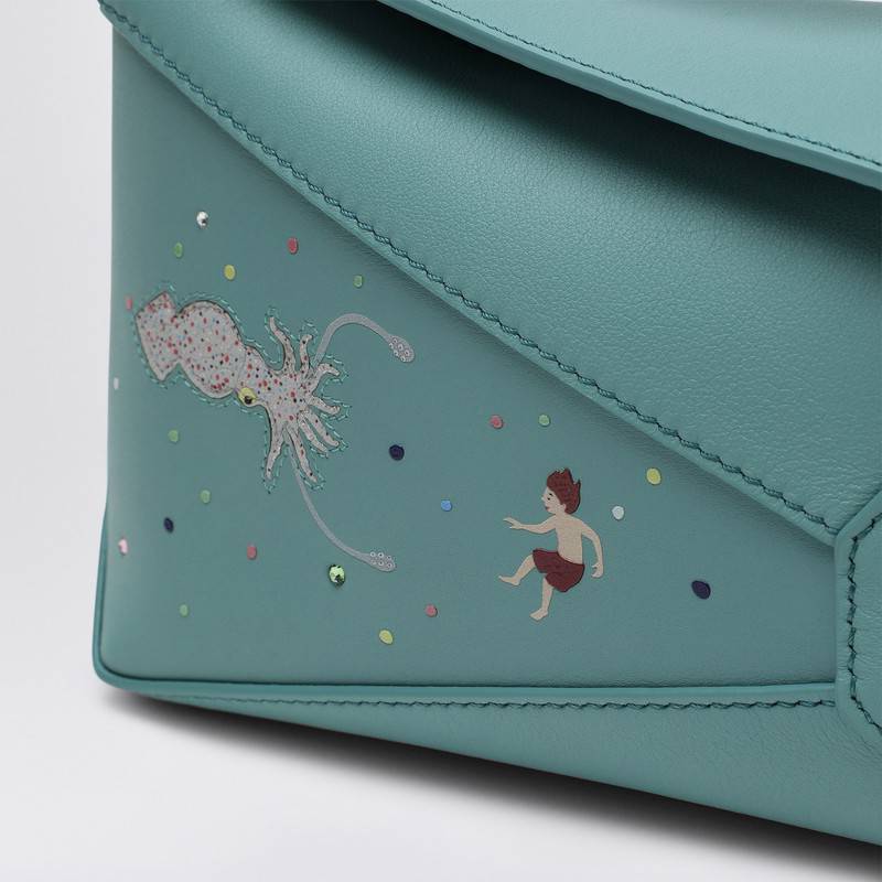 LOEWE Light blue mini Squid Puzzle bag A510P88X37LEQ_LOEW-4412