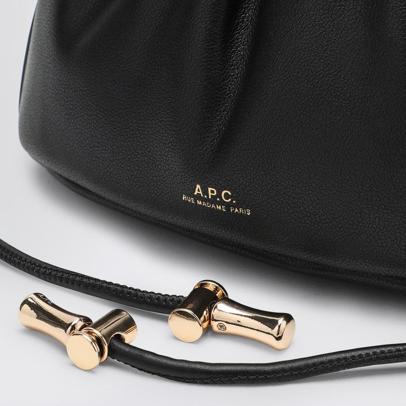 A.P.C. Mini Ninon shoulder bag black PUAAT-F61765PLP_APC-LZZ