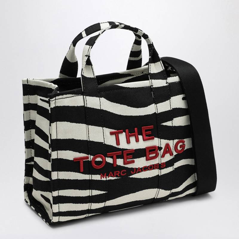 Marc Jacobs Medium tote bag in canvas with zebra print 2F4HTT021H05COP_MARC-005