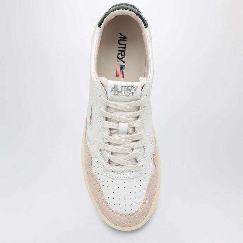 AUTRY Medalist white/mount leather trainer AULMLS56P_AUTRY-LS56