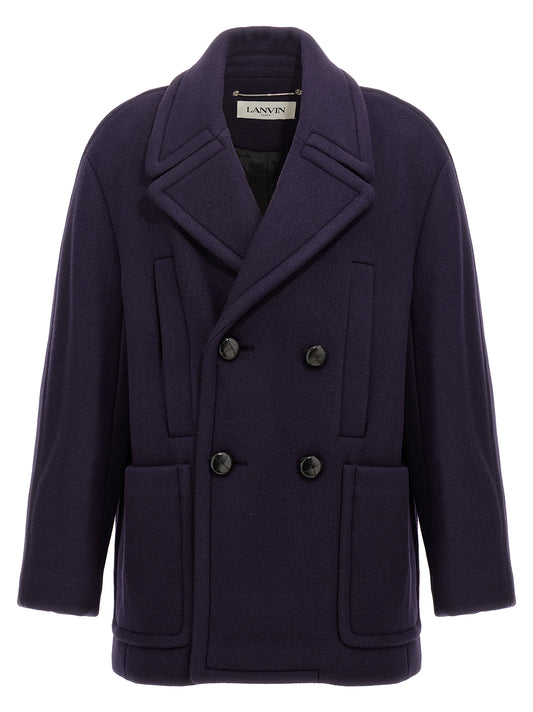 LANVIN DOUBLE-BREASTED COAT RMOU00235958A24776