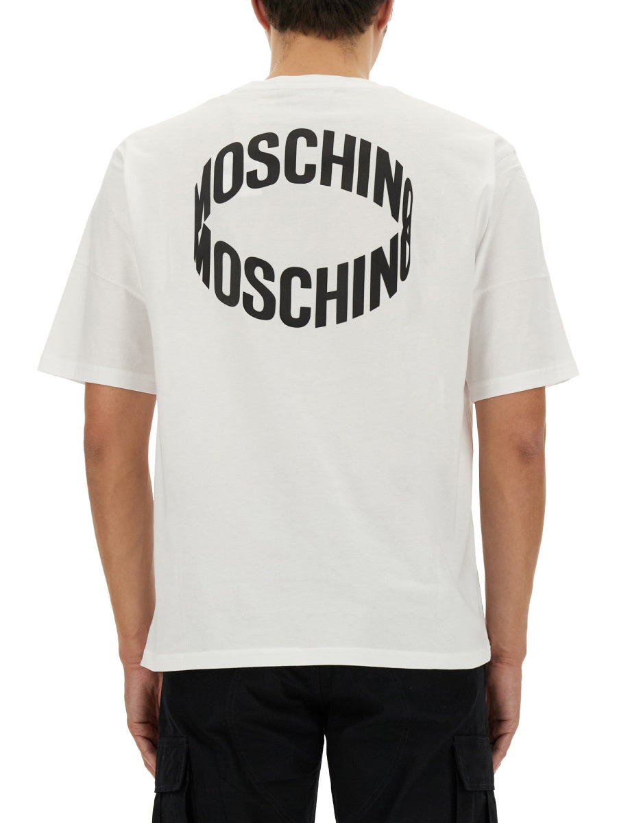 MOSCHINO T-SHIRT WITH LOGO 072620411001