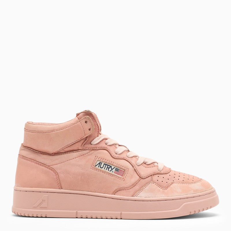 AUTRY Medalist Mid sneakers in peach suede AUMWSG09N_AUTRY-SG09