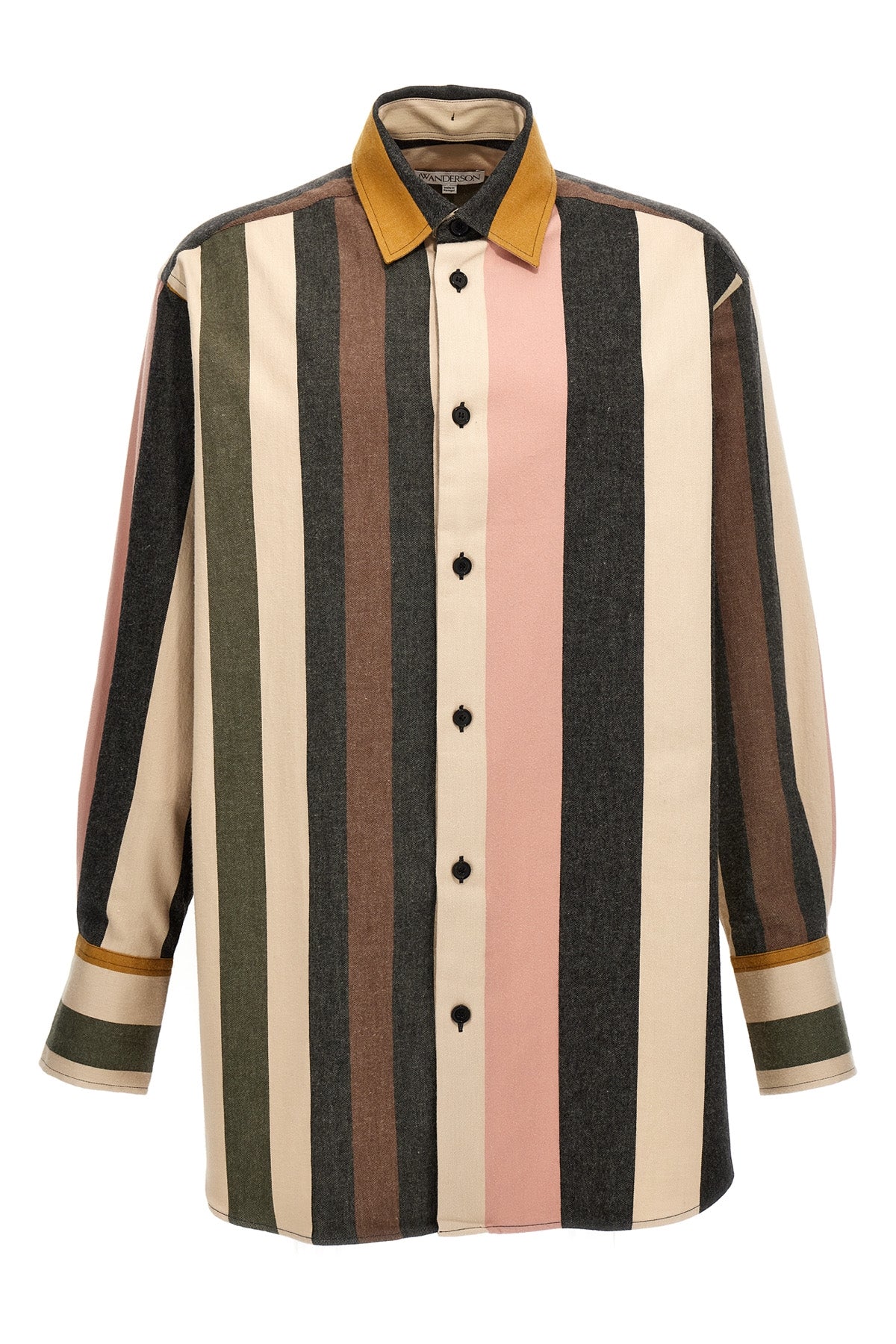 JW Anderson LOGO EMBROIDERY STRIPED SHIRT SH0247PG0435154