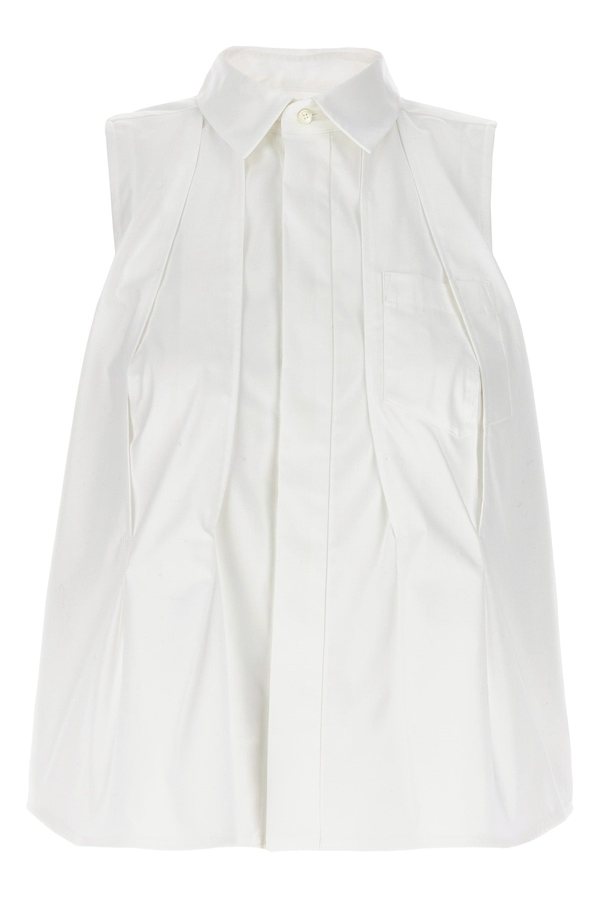 sacai SLEEVELESS SHIRT 2407094151